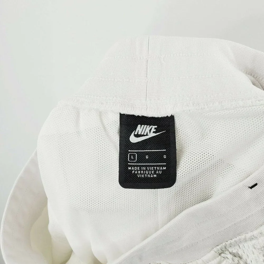 Nike Mens White‎ Long Sleeve Full Zip Elastic Waist Tracksuit Size M/L Set Of 2